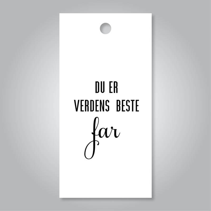 Tag til gave - Verdens beste far