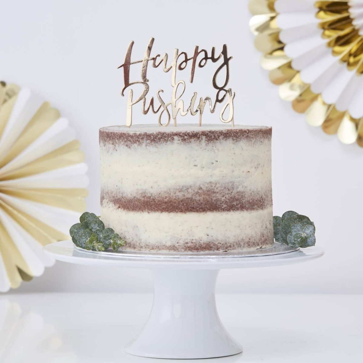 Kakepynt - Happy pushing