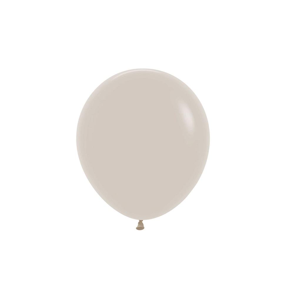 Ballonger 12 cm, white sand - 10 stk