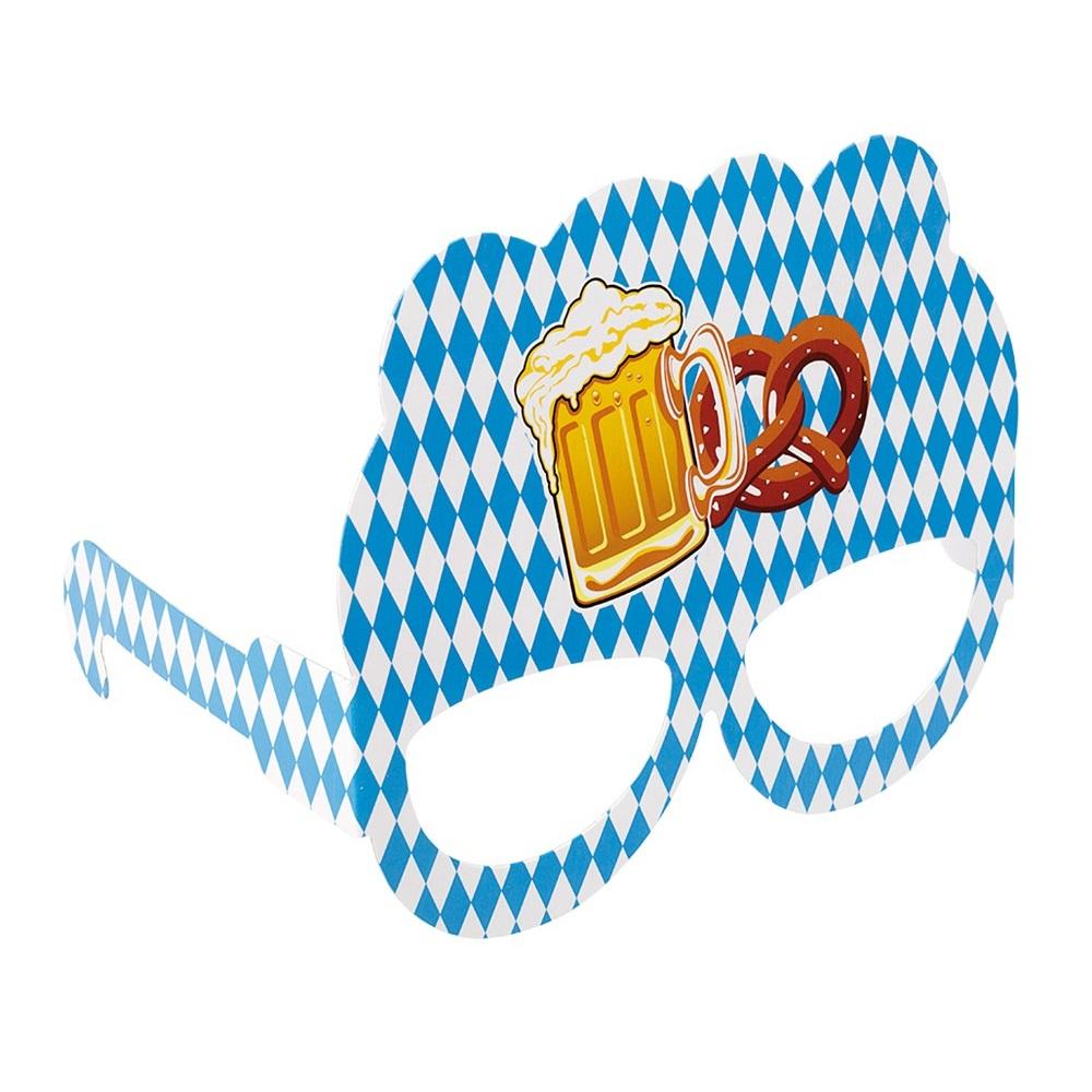 Oktoberfest partybriller - 10 stk