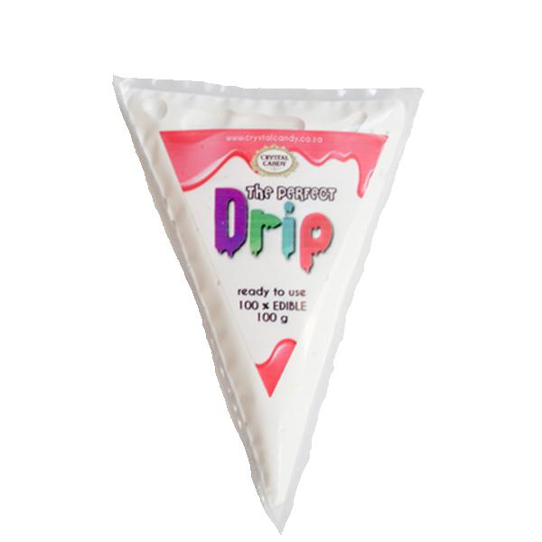 Drypp til kake, klar til bruk - hvit