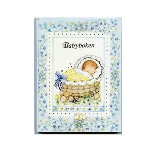 Babyboken - blå