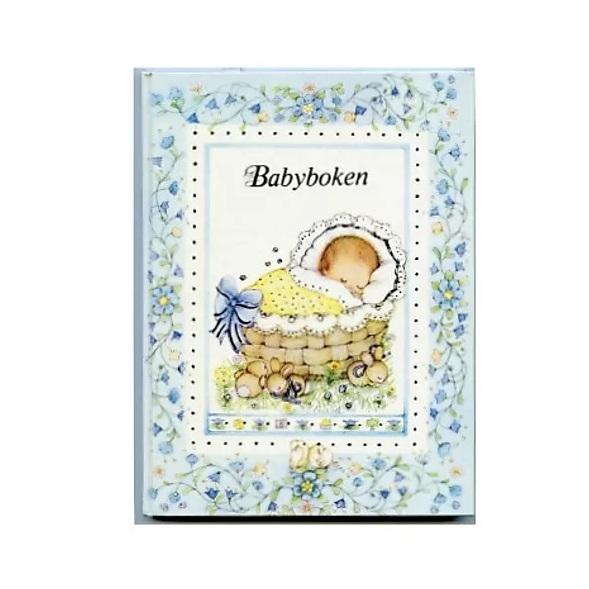 Babyboken - blå