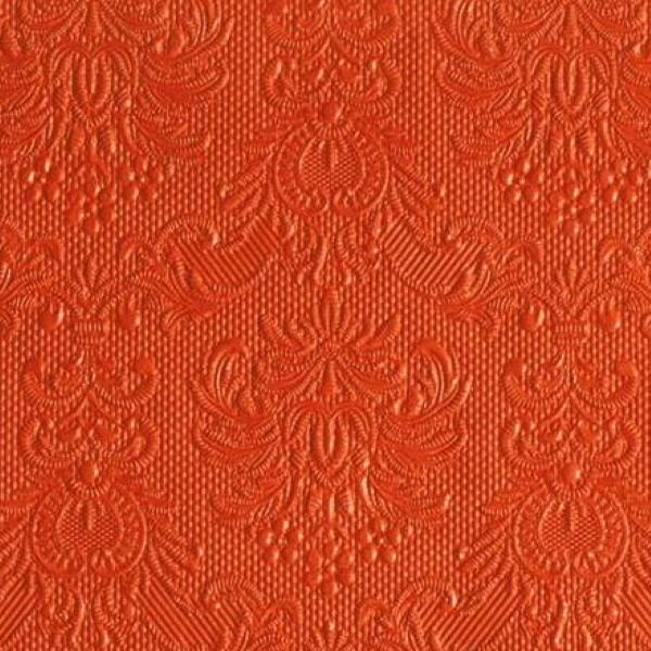Servietter lunsj, elegance oransje – 15 stk
