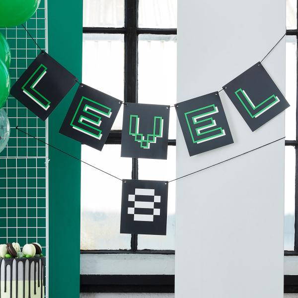 Bursdagsbanner, Gaming - velg egen alder
