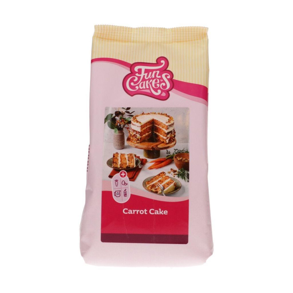Bakemiks, Funcakes Gulrotkake - 500g