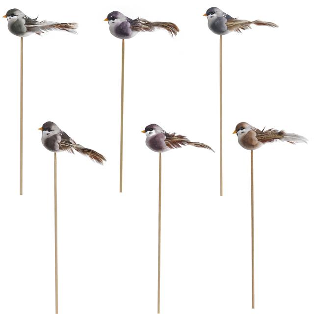 Julepynt, Fugl på pinne - 9 cm