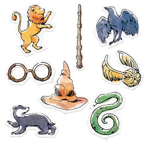 Fotopinner, Harry Potter - 8 stk