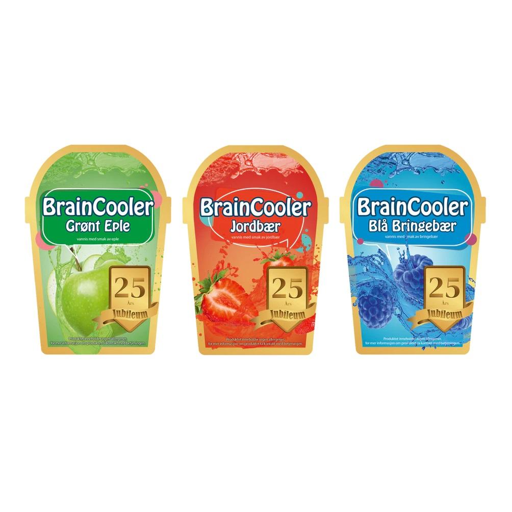 BrainCooler smaksetikett - 1 stk