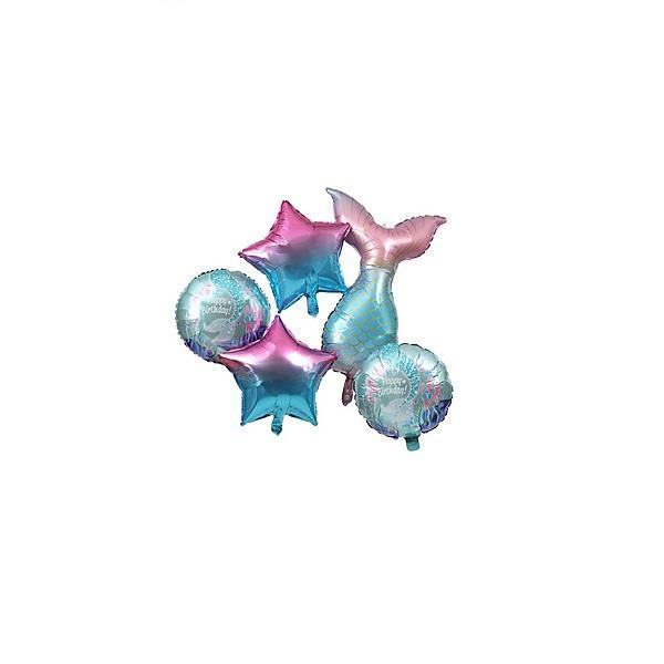 Folieballongkit - Havfrue