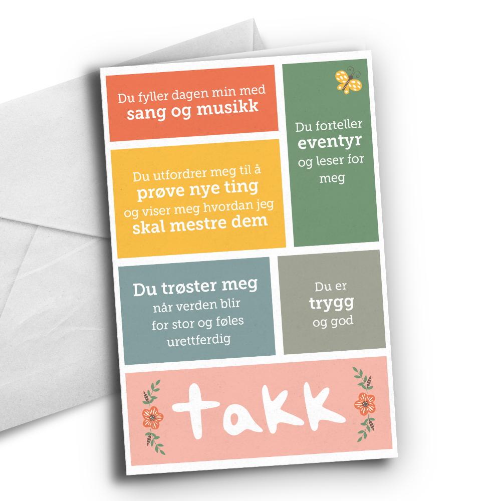 Kort - Takk for en god jobb