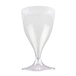Vinglass, blank stett - 10 stk