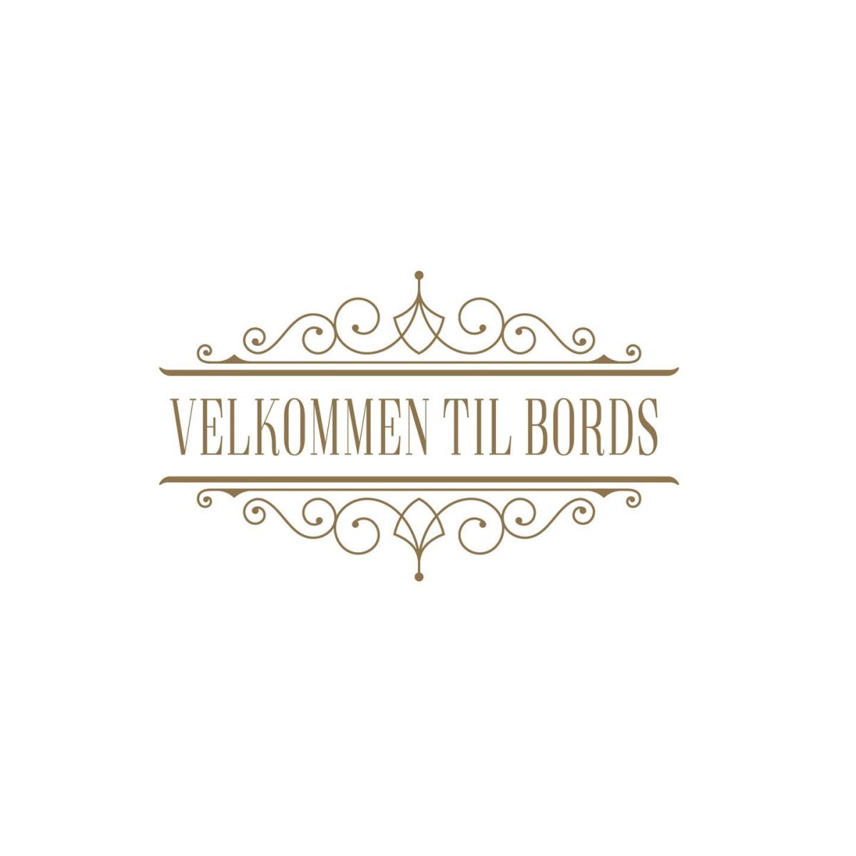 Servietter, velkommen til bords - 20 stk