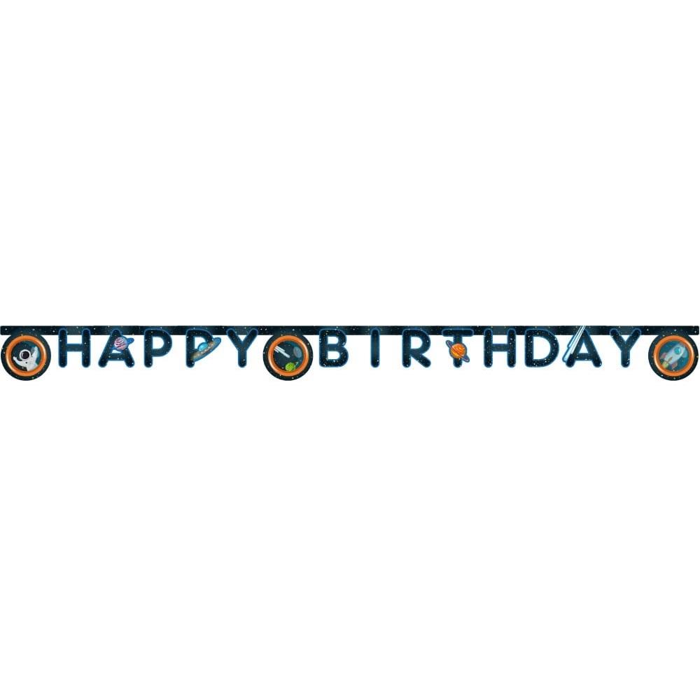 Bursdagsbanner - Romfart