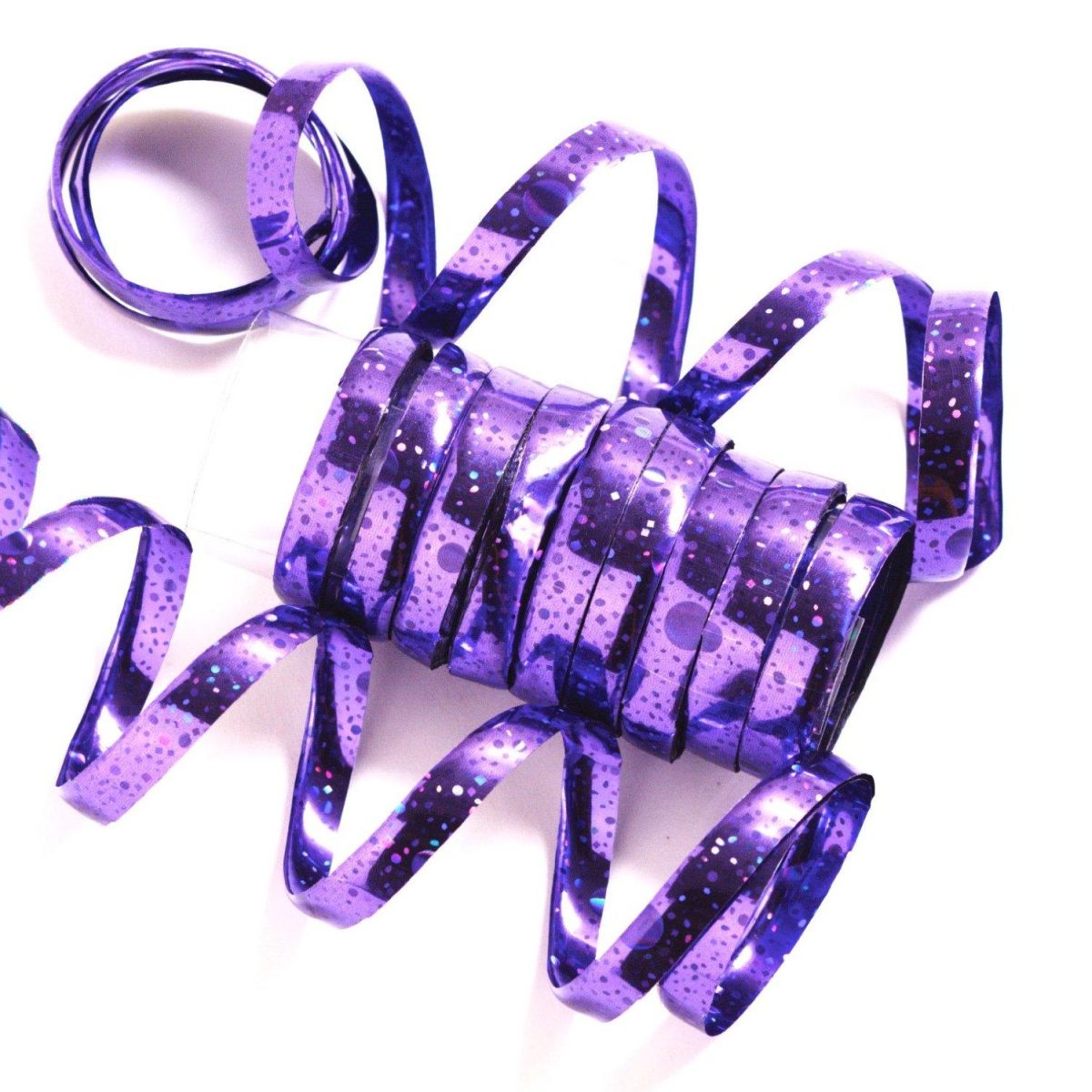 Serpentiner holografisk - lilla