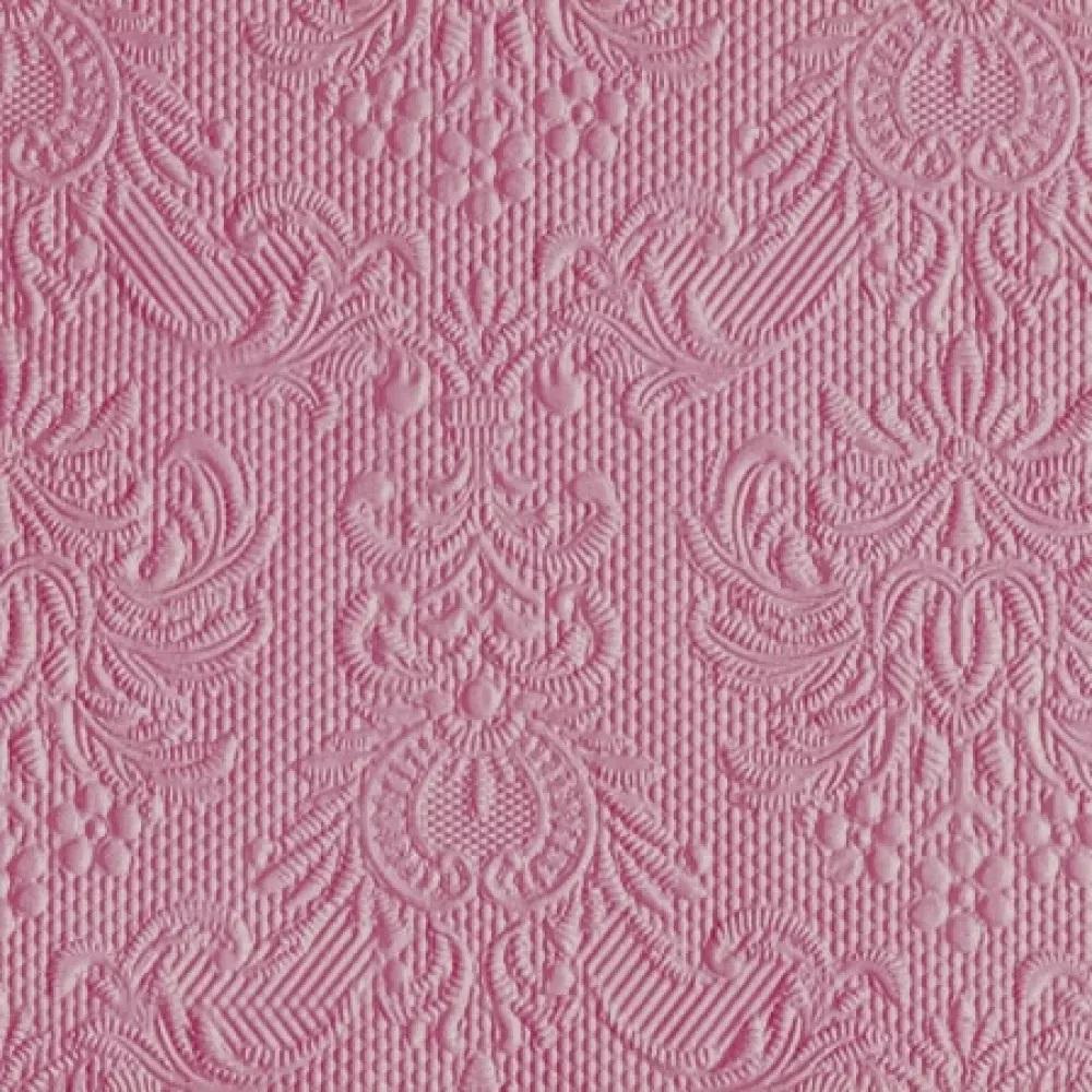 Servietter lunsj, elegance pale rose – 15 stk