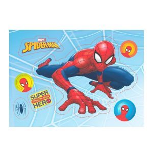 Spiselige kakebilder - Spiderman