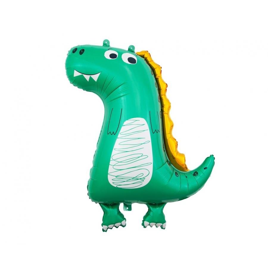 Folieballong - Stor søt dinosaur