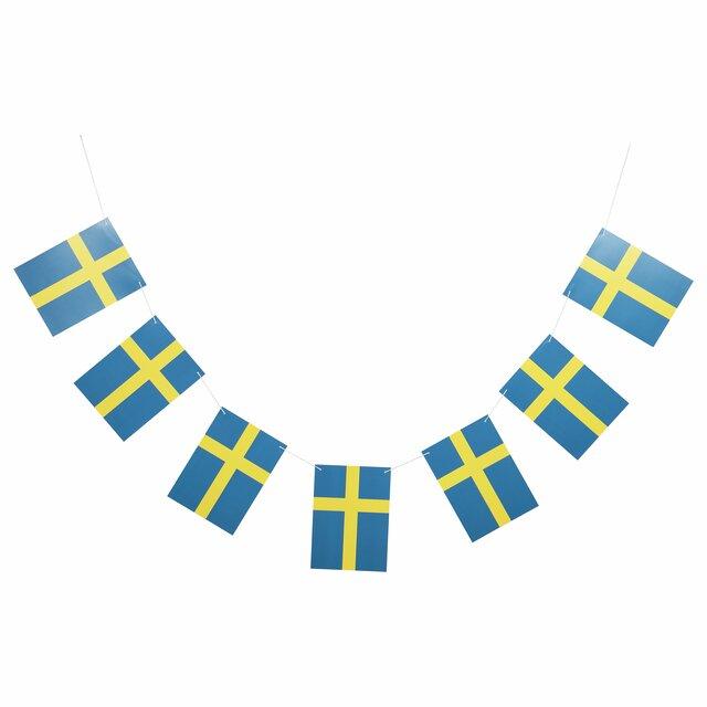 Flaggbanner, Svenske flagg - 3 meter