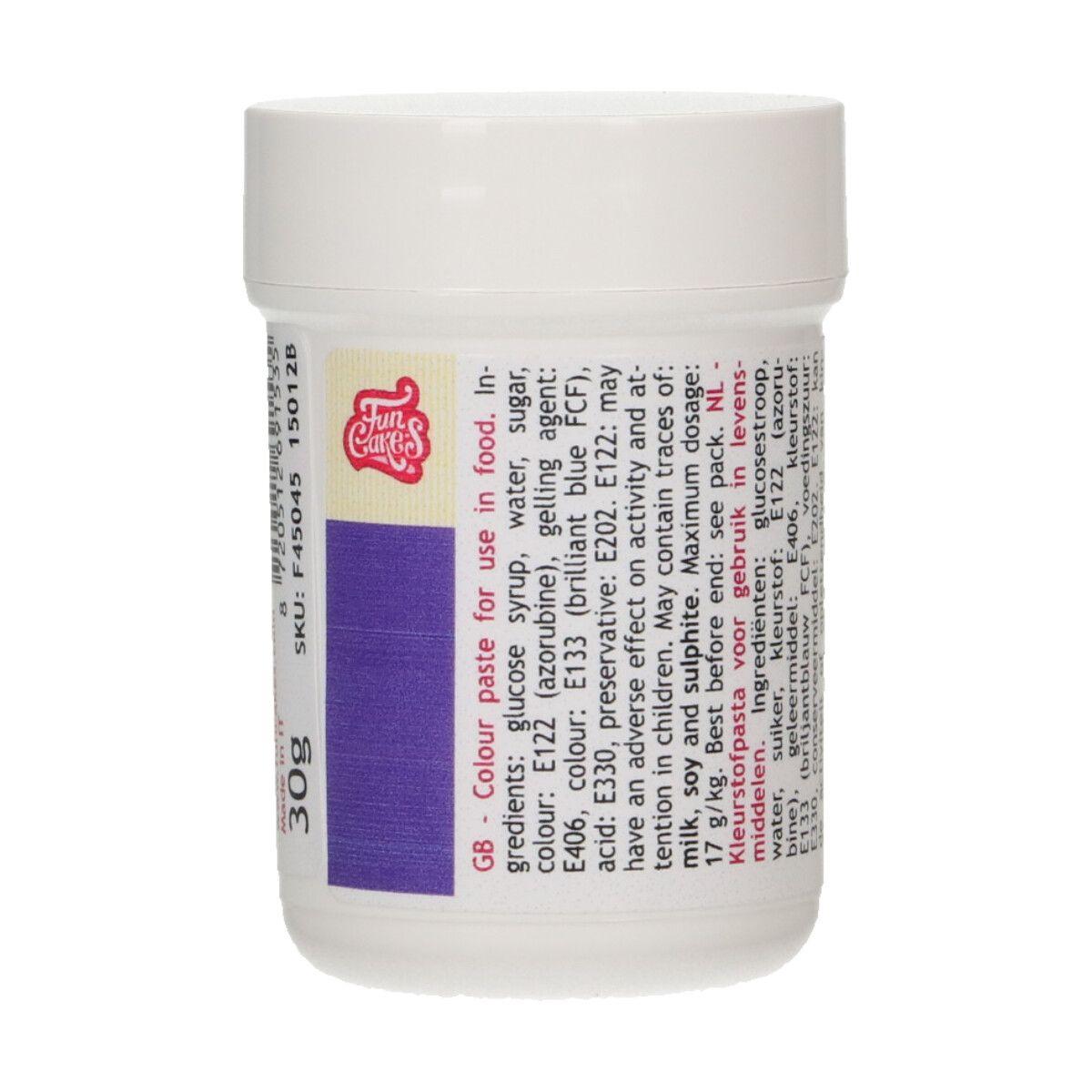 Konditorfarge gel - Lilla