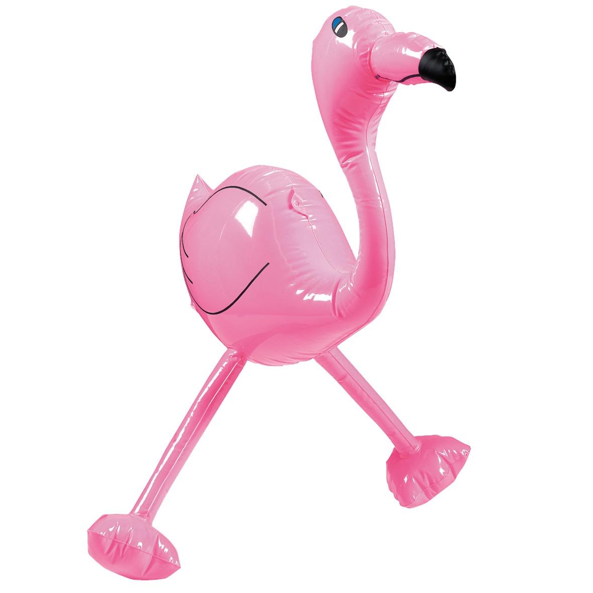 Oppblåsbar flamingo - 60 cm