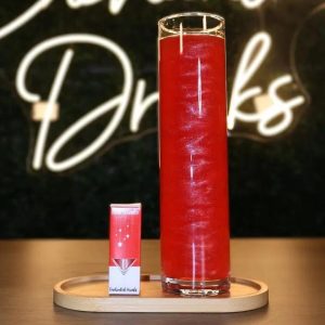 Drinkglitter - Rød