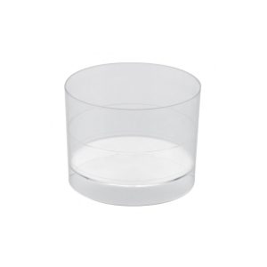 Tapas skåler rund, transparent - 15 stk
