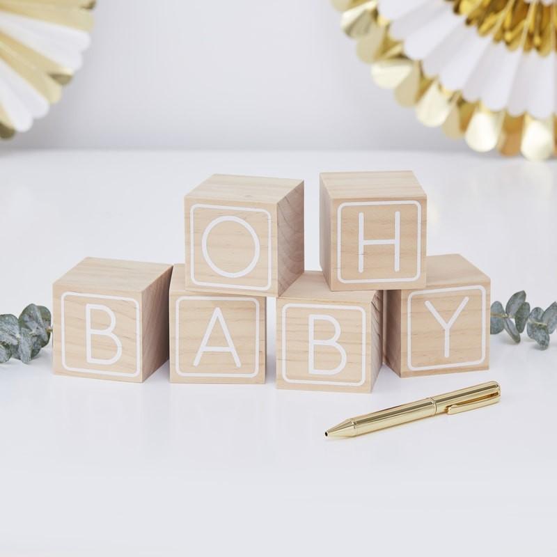 Gjestebok treklosser - Oh baby