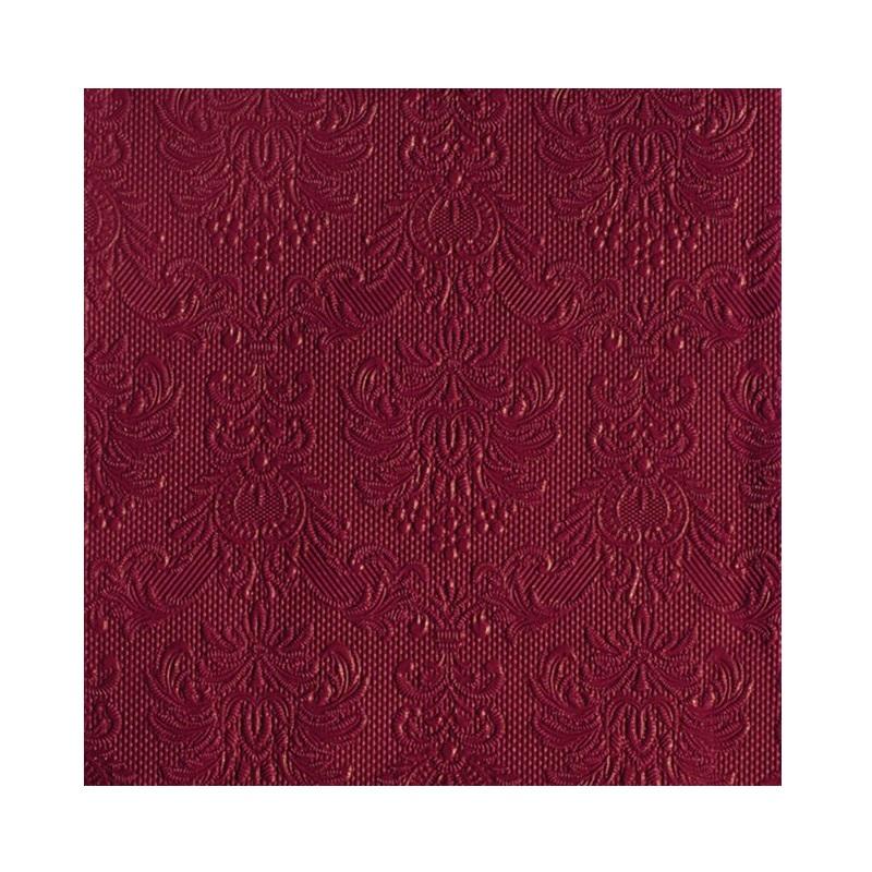 Servietter middag, elegance Ruby rød – 15 stk