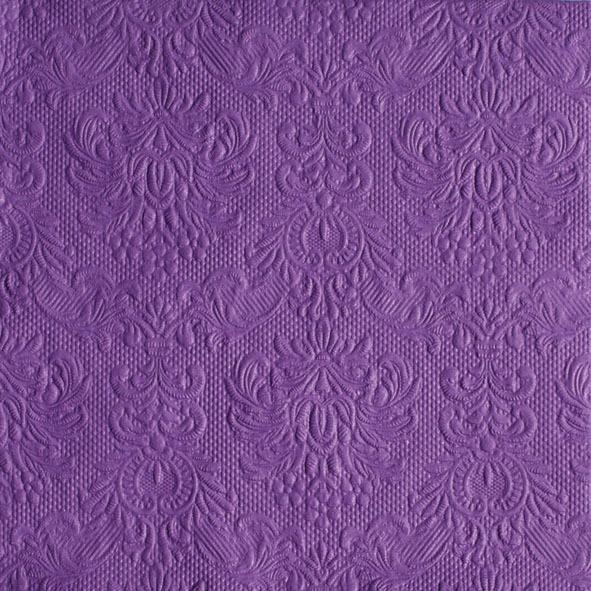 Servietter lunsj, elegance lilla – 15 stk