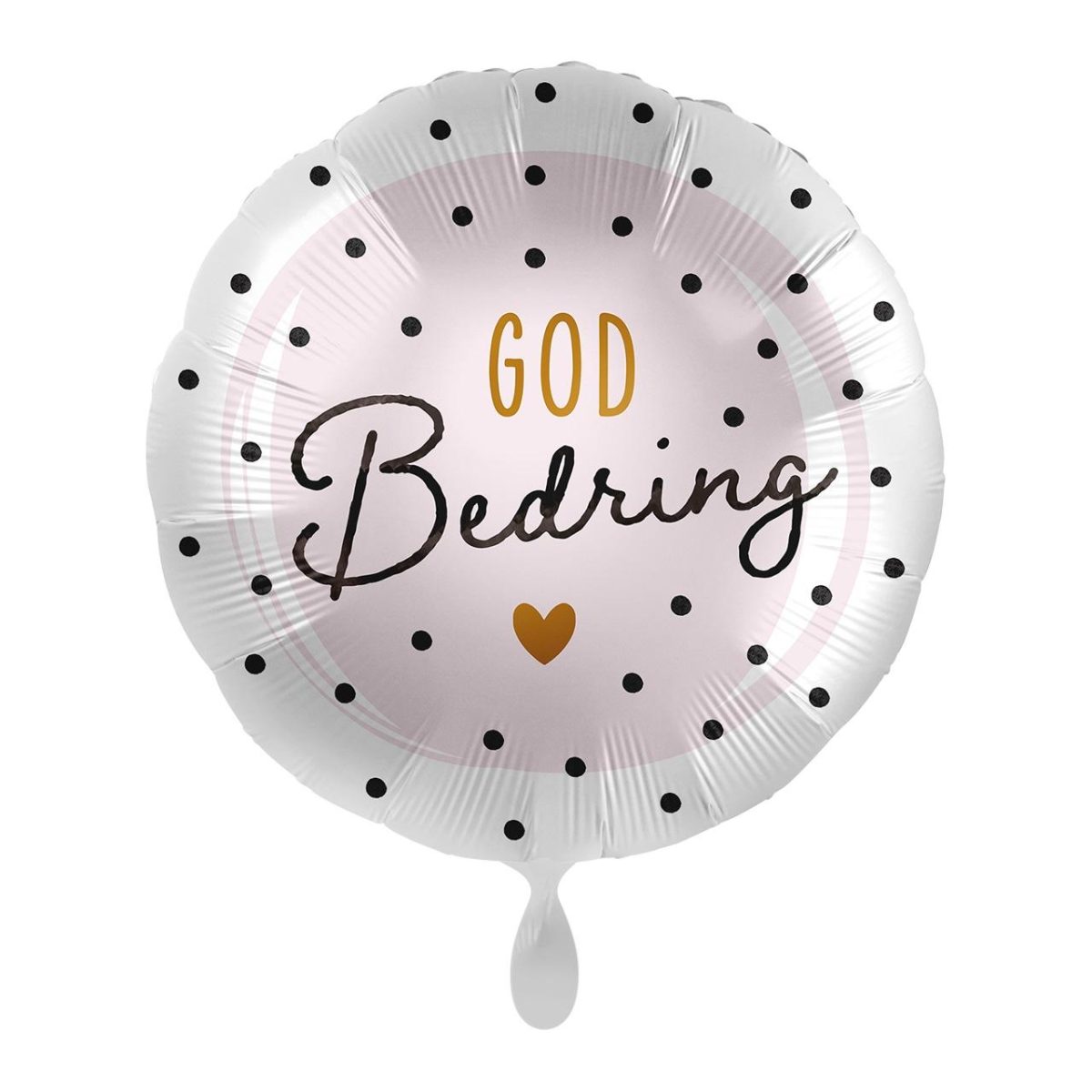 Folieballong, dus rosa - God bedring