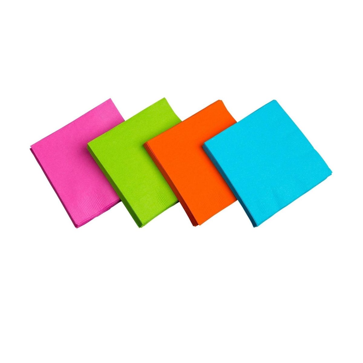 Neon servietter medium – 48 stk