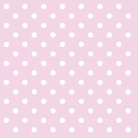 Servietter prikkete, kaffe lys rosa – 20 stk