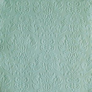 Servietter kaffe, elegance lys sage grønn – 15 stk