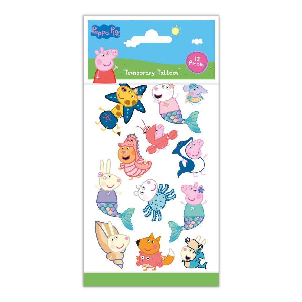 Midlertidige tatoveringer - Peppa Gris