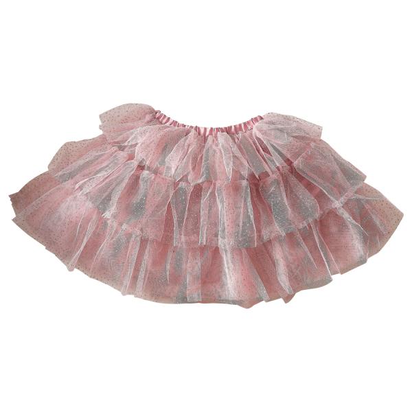 Tyllskjørt, Rosa og sølv 5-7 år