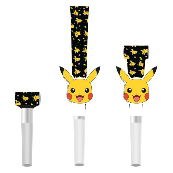 Partyfløyter, Pokemon - 8 stk