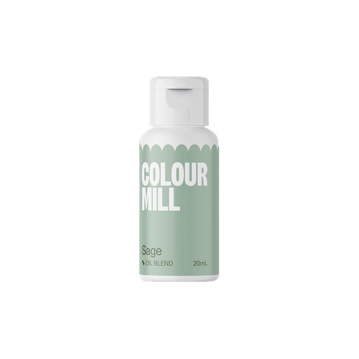 Colour Mill Oljebasert Matfarge, 20ml - Sage grønn
