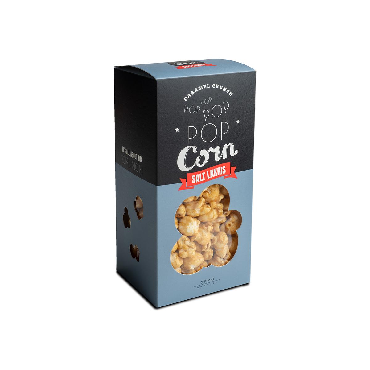Karamellpopcorn - Salt lakris