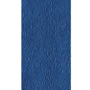 Servietter avlang, elegance marineblå – 15 stk