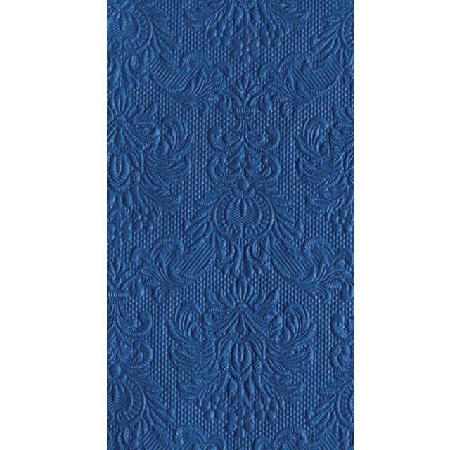 Servietter avlang, elegance marineblå – 15 stk