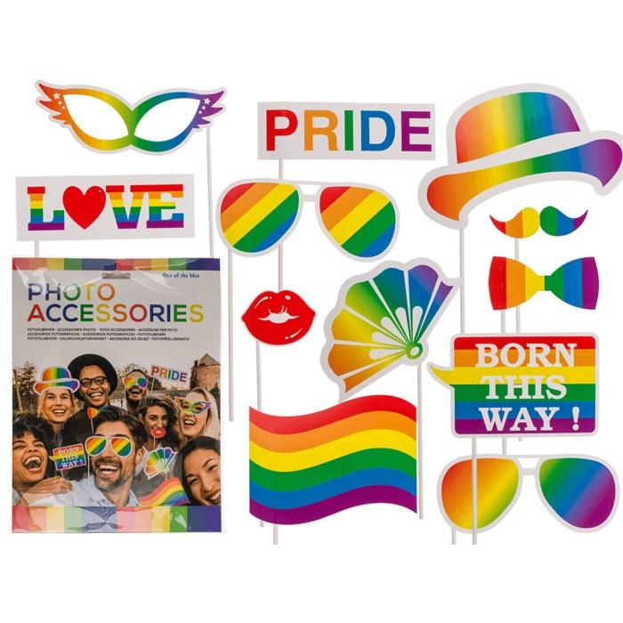 Fotopinner, pride - 12 stk