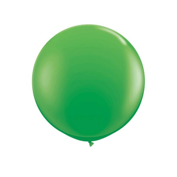 Ballong qualatex, grønn - 91 cm