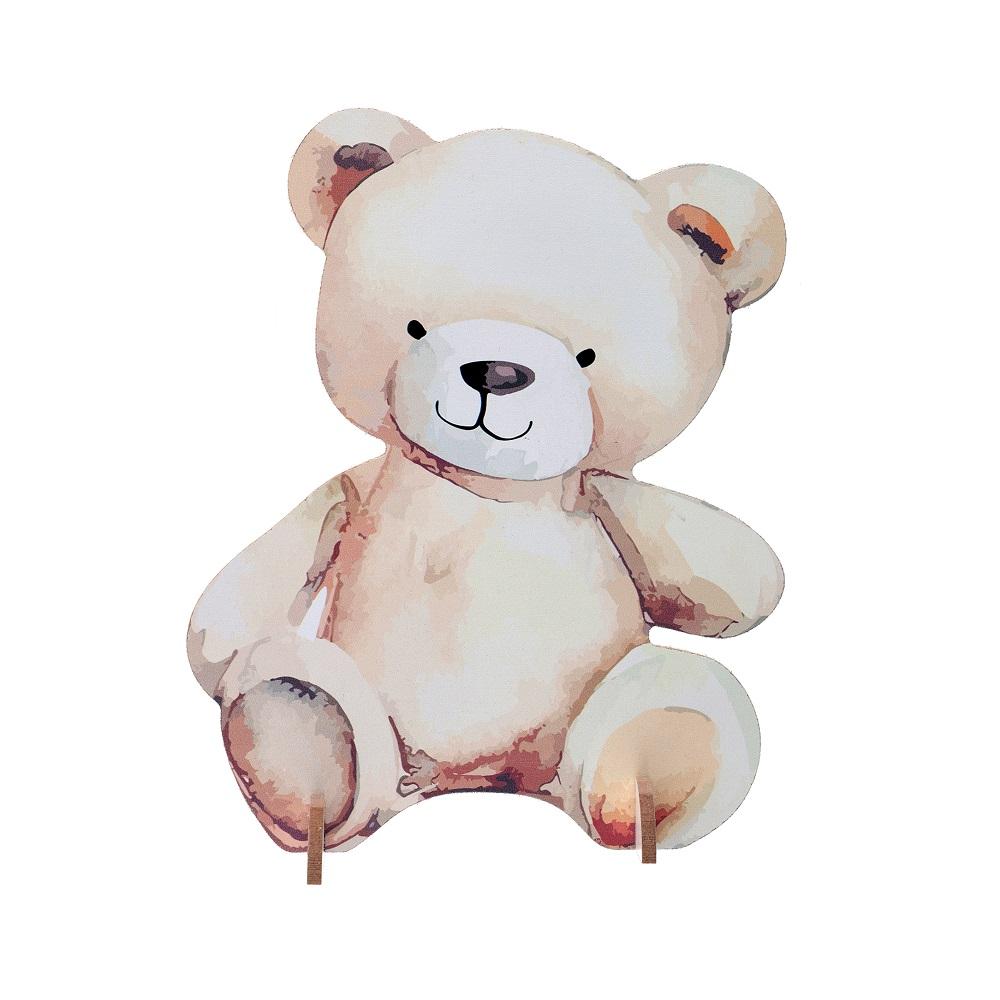 Bordpynt, stor treverk - Bamse