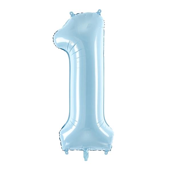 Tallballong 86 cm - Lys blå