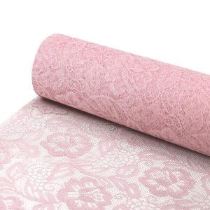 Bordløper sizolace, lys rosa - 5 meter