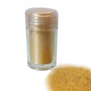 Spiselig glitter - Varm gull