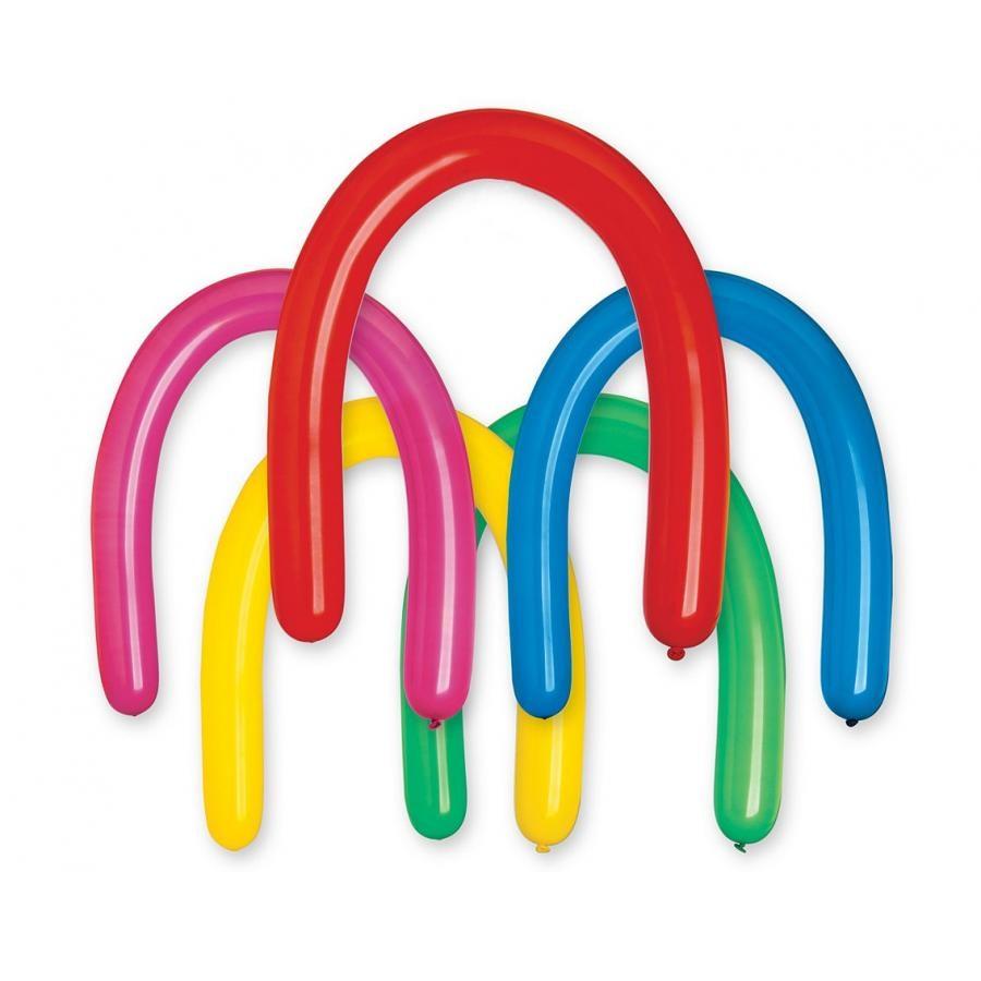 Figurballonger miks D6 - 100 stk