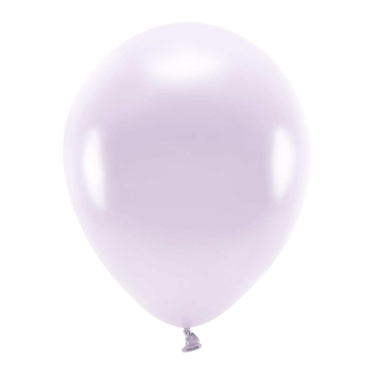 Ballonger metallic lys lilla, 30 cm - 100 stk