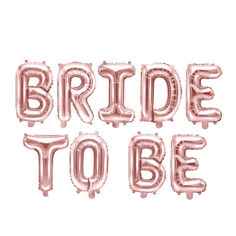 Ballongbanner, bride to be - rosegull